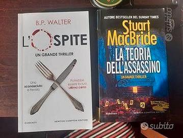 Due libri romanzi gialli Walter Mc Bride