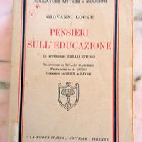 LOCKE PENSIERI SULL'EDUCAZIONE 1932-X NUOVA ITALIA