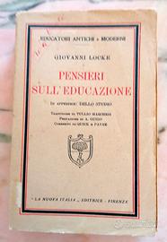 LOCKE PENSIERI SULL'EDUCAZIONE 1932-X NUOVA ITALIA