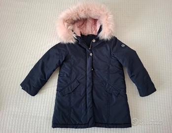 giacca bambina original marines 7-8 anni con pelo 