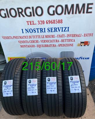 GOMME 215/60/17 Nuove e usate in pronta consegna