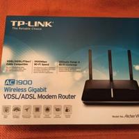 Router modem adsl fibra Tp link Ac1900 Vr900 tutti