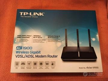 Router modem adsl fibra Tp link Ac1900 Vr900 tutti