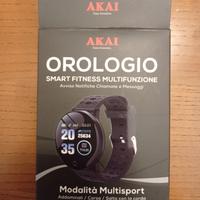 Orologio Akai smart fitness multifunzione