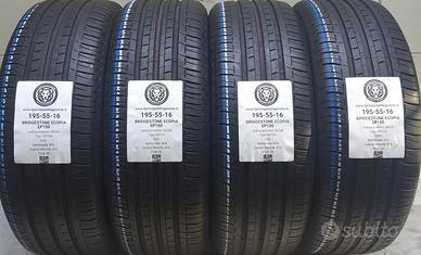 4 GOMME 195 55 16 BRIDGESTONE A66338