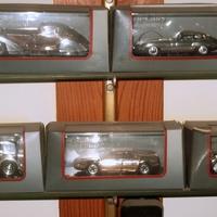 Lotto 5 modellini silver cars collection