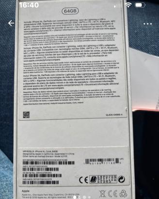 iPhone xr 64