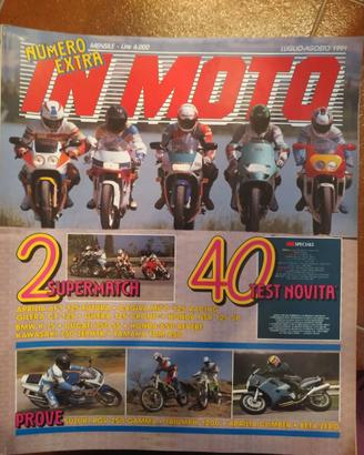 rivista IN MOTO numero 7 / 8 del 1991