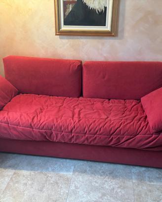Divano letto design con secondo letto estraibile