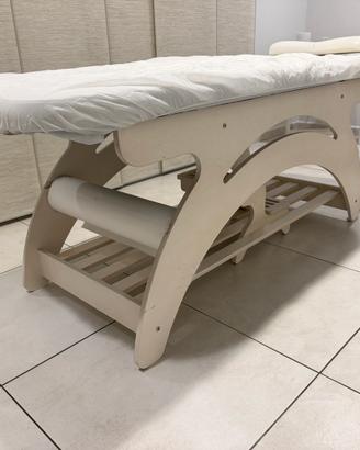 Lettino estetica/massaggi ANTIAS in legno