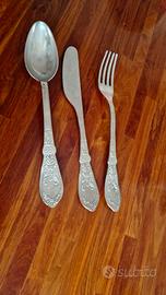 Set 3 posate decorative giganti 
