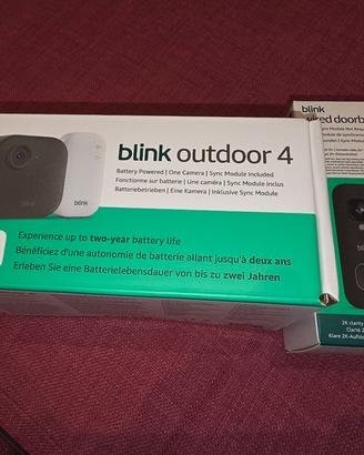 Blink Outdoor 4 + Doorbell 2K
 