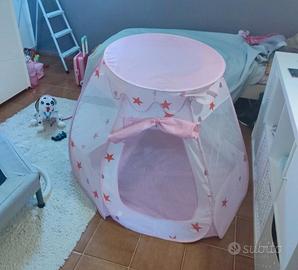 tenda gioco bambina