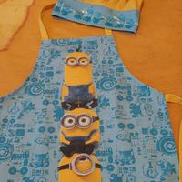 grembiulino cuoco minions