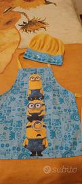 grembiulino cuoco minions
