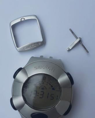 SWATCH BEAT Aluminium Oversize Orologio Vintage