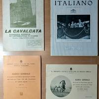 7 riviste equitazione dal 1924 al 1943