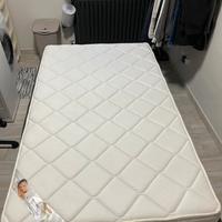 Letto contenitore e materasso 120x195