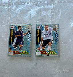 2 figurine della "Calciatori Panini 2017-2018"