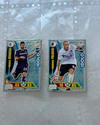 2 figurine della "Calciatori Panini 2017-2018"