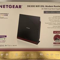 Netgear ac1600 router modem vdsl/adsl mod. d6300