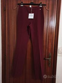 Pantalone Artigli tg 46 colore rosso vino