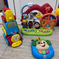 Fattoria per bambini, trenino e lettore musicale