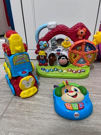 Fattoria per bambini, trenino e lettore musicale