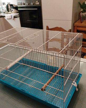 gabbia per  uccelli lung.55 larghezza 27 h=40
