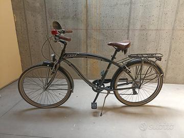 bici vintage unisex blu notte