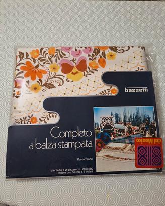 completo matrimoniale in puro cotone Bassetti 