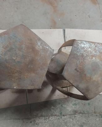 Coppia di rulli tagliaerba e ruote