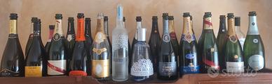 Collezione Champagne e alcolici Vuote