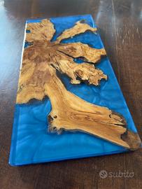 Realizzo oggetti in resina e legno