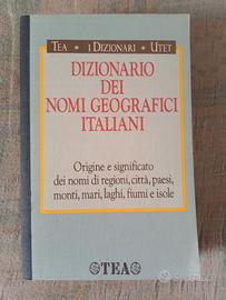 Dizionario dei nomi geografici italiani
