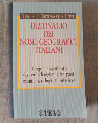 Dizionario dei nomi geografici italiani
