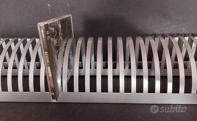 n. 2  porta cd in alluminio