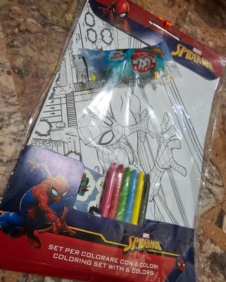 set da colorare Spiderman