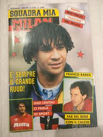 Rivista Milan Gullit Poster Adesivi Baresi