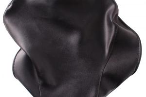 Copertina sella ciclomotore epoca nera