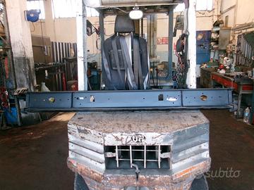 Paraurto post barra antincastro ford transit