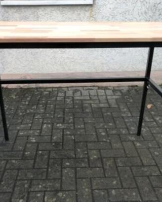Banco da lavoro  in ferro regolabile in altezza 