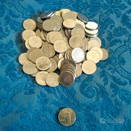 Micro monete da 50 e 100 lire