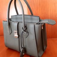 borsa Trussardi Jeans verde militare