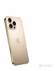 iPhone 16 pro max titanio sabbia 512 giga