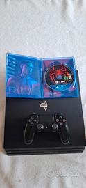 Ps4 Pro con Miles Morales e Controller difettoso