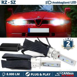 Kit Luci LED H1 per Alfa Romeo RZ-SZ CANbus 8000LM