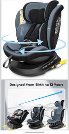 Seggiolino auto 40-150cm isofix