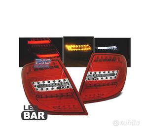 FANALI PER MERCEDES CLASSE C W204 SW 07-11 BAR LED