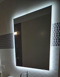 specchio  con led
